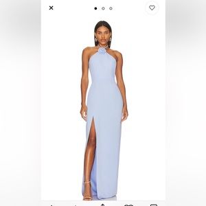 X REVOLVE SANDY GOWN IN ENGLISH LAVENDER Amanda Uprichard. Wedding